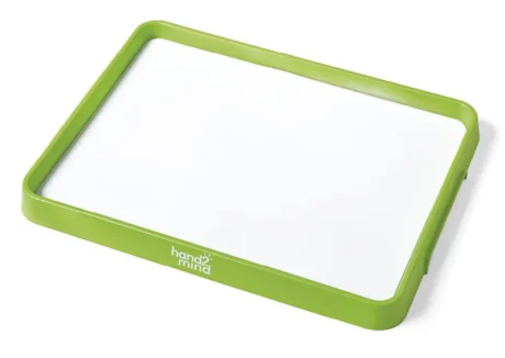 Farvede magnetiske multifunktionsbakker med whiteboard og forhøjet kant - 6 stk.