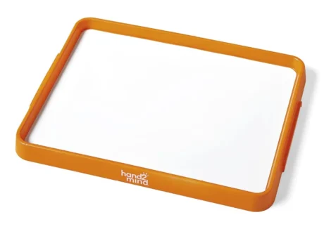 Farvede magnetiske multifunktionsbakker med whiteboard og forhøjet kant - 6 stk.