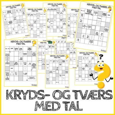 Kryds og tværs med tal – Legende læring med regnearter og logik