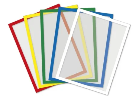Magnestiske ramme-indstikslommer - A4 - 5 stk.