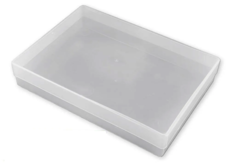 Farvet plastboks - A4