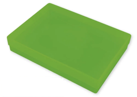 Farvet plastboks - A4