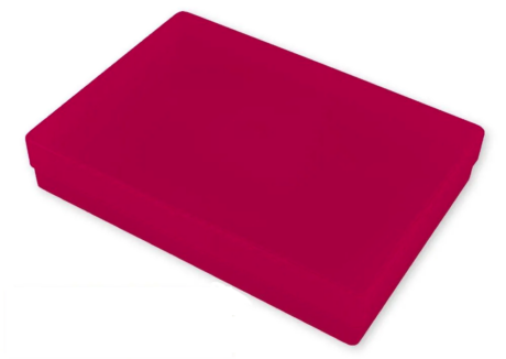 Farvet plastboks - A4
