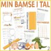 Bamsedag: Min bamse i tal - mål, vej og tegn din bamse