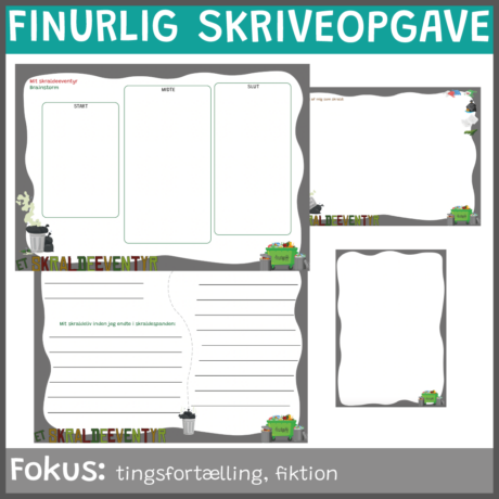 Finurlig skriveopgave - Et skraldeeventyr