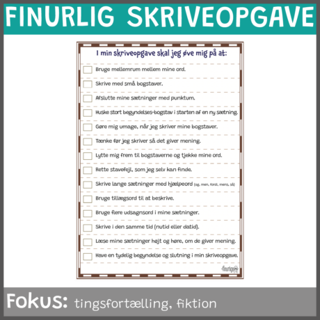 Finurlig skriveopgave - Et skraldeeventyr