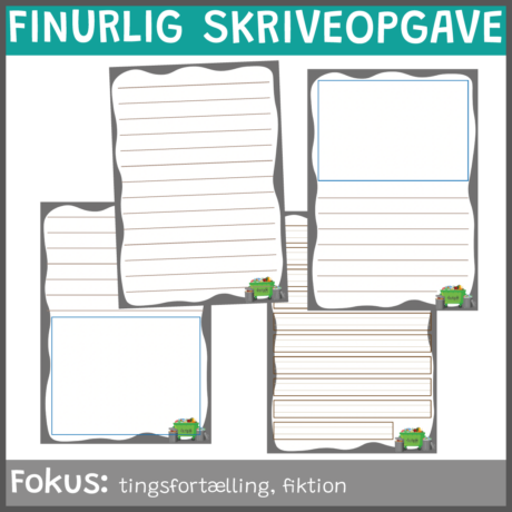 Finurlig skriveopgave - Et skraldeeventyr