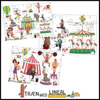 Træn med lineal - Cirkus