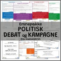 Mini-valg: Debat og kampagne i klassen