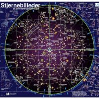 Puslespil - Stjernebilleder på den nordlige halvkugle - 70 brikker - Maxi