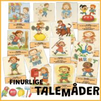 finurlige talemåder - Plakater