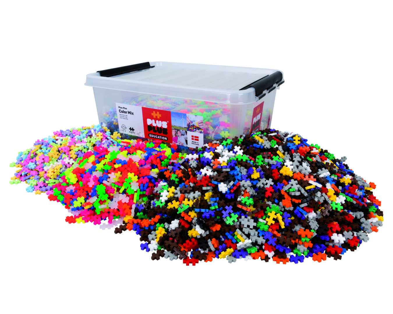 Mix i blandede farver: basic, neon og pastel - Education/institution - 6.000 stk. Mix i blandede farver: basic, neon og pastel - Education/institution - 6.000 stk.