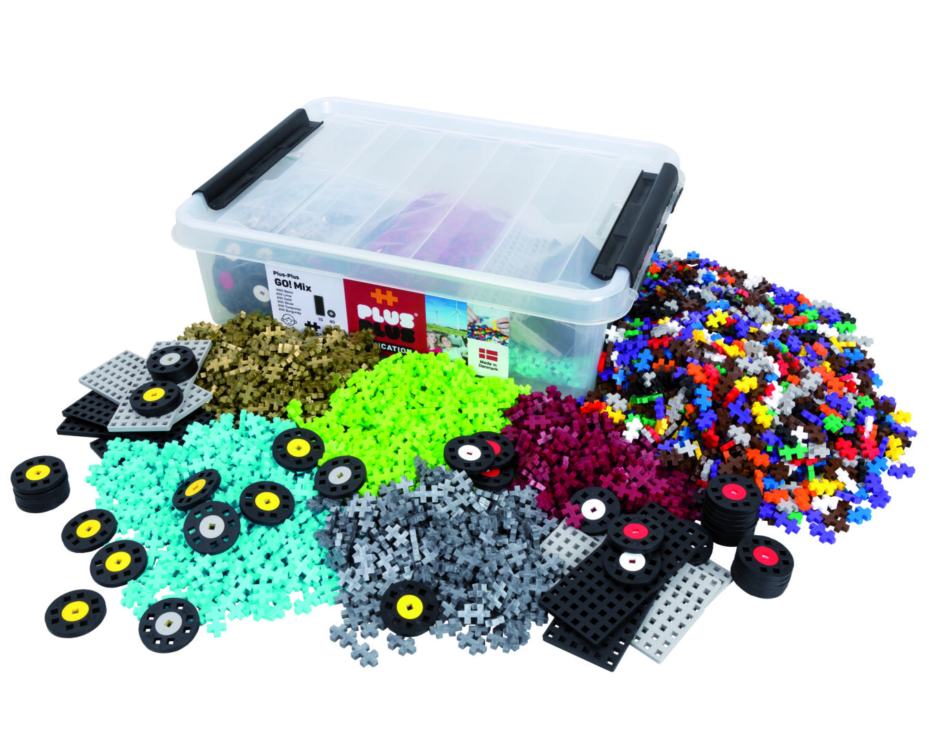 Go! Mix inkl. byggeplader og hjul - Education/institution - 2.600 stk. Go! Mix inkl. byggeplader og hjul - Education/institution - 2.600 stk.