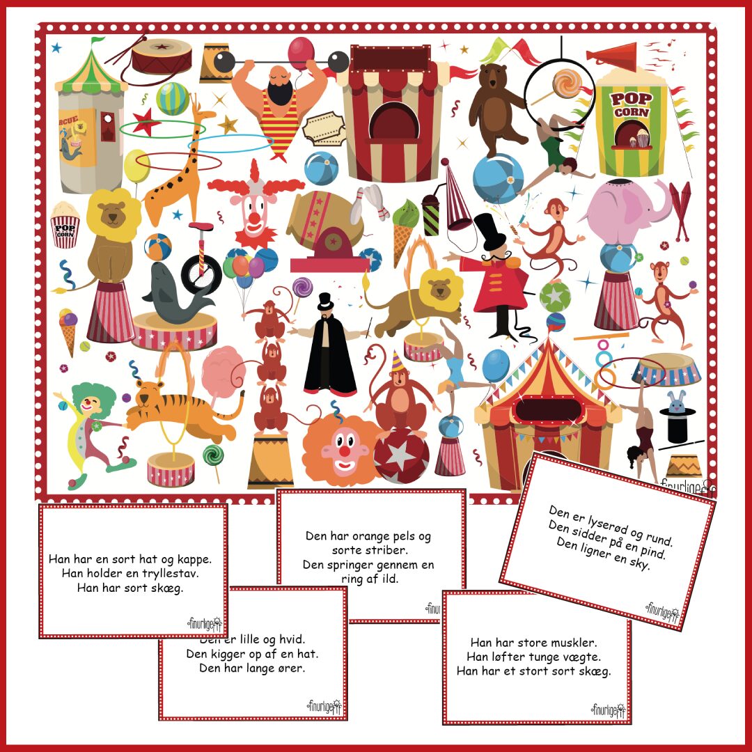 Læs & Find - Cirkus Læs & Find - Cirkus