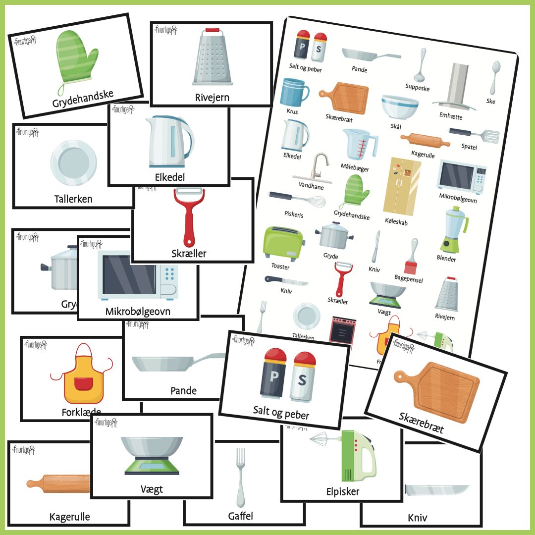 Ordpakke - Køkkenet Ordpakke - Køkkenet