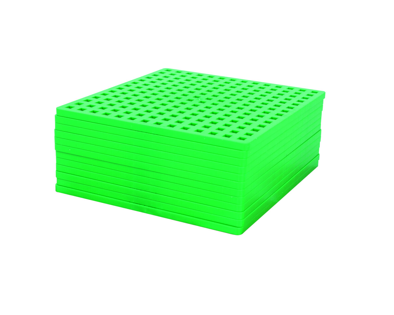 Byggeplader i grøn - Education/institution - 12 stk. Byggeplader i grøn - Education/institution - 12 stk.