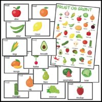 Ordpakke - Frugt og grønt