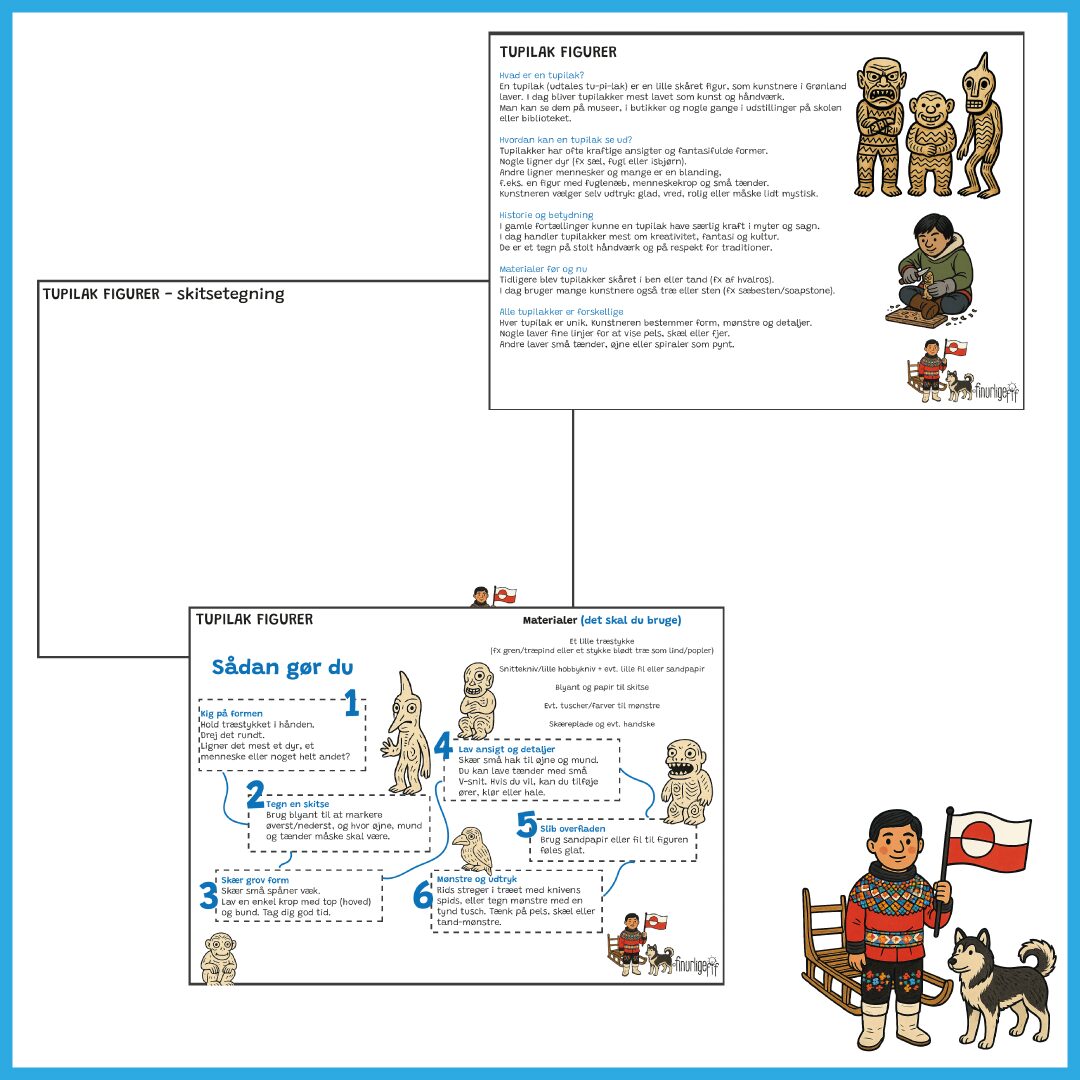 Grønland - Emnepakke (for de små) Grønland - Emnepakke (for de små)