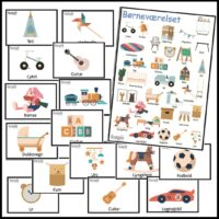 Ordpakke - Børneværelset