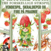 Phaunie kort - Tre forskellige stikspil Phaunie kort - Tre forskellige stikspil