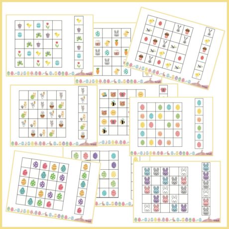 Sudoku - Påske (svær sværhedsgrad) Sudoku - Påske (svær sværhedsgrad)