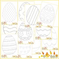 finurlig finmotorik - Påskeæg finurlig finmotorik - Påskeæg