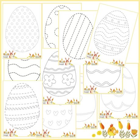 finurlig finmotorik - Påskeæg