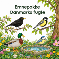 Danmarks fugle - Emnepakke - Indskoling