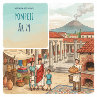 Historisk begivenhed - Pompeji