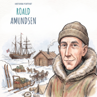 Historisk portræt - Roald Amundsen