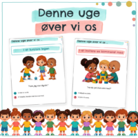 Denne uge øver vi os - Klassens fællesskab - forside