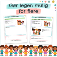 Gør legen mulig for flere - Klassens fællesskab - forside