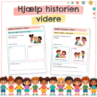 Hjælp historien videre - Klassens fællesskab - forside