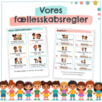 Vores fællesskabsregler - Klassens fællesskab - forside