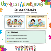 Usynligt anderledes - Situationskort
