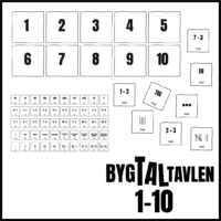 Byg taltavlen 1-10