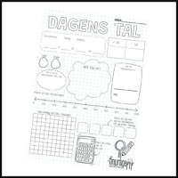 Dagens tal - Doodle