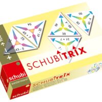 SCHUBITRIX addition og subtraktion op til 100 – æske med trekantbrikker fra SCHUBI Westermann