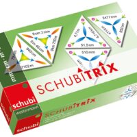 SCHUBITRIX længdemål – æske med trekantbrikker fra SCHUBI Westermann
