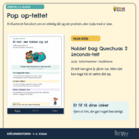 Faktakortet om pop op-teltet og holdet bag Quechuas 2 Seconds-telt fra 2005, hvor bøjelige stænger bliver siddende i teltets stof
