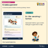 Plakaten om knæksugerøret og Joseph Friedman, der i 1937 lagde folder i toppen, så sugerøret kunne bøjes