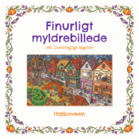 Forside til det finurlige myldrebillede om halloween