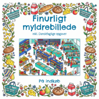 Forside til det finurlige myldrebillede om på indkøb