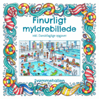 Forside til det finurlige myldrebillede om svømmehallen