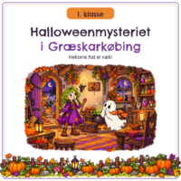 Halloweenmysteriet i Græskarkøbing - 1. klasse - Heksens hat er væk!